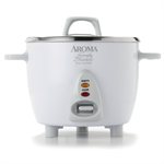 Aroma Simply Stainless 6-Cup Rice Cooker ARC-753SG