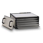 Excalibur Stainless Steel Dehydrator with Stainless Steel Trays D500SHD
