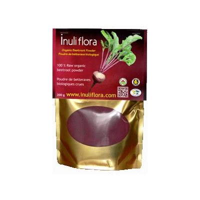 Inuli flora Organic Raw Beetroot Powder 200gr