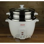 Miracle Exclusives Miracle Stainless Steel Rice Cooker ME-81