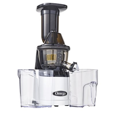 Omega Mega Mouth vertical Juicer MMv700S Raw Nutrition Canada