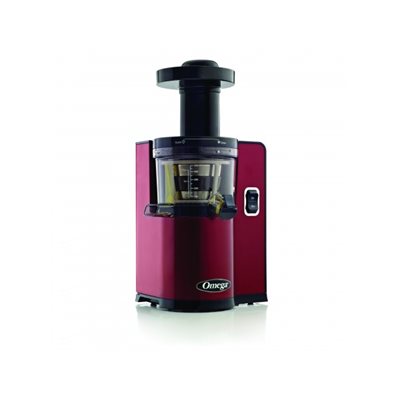 Omega vERT Juicer vSJ843QR Red vSJ843 Raw Nutrition Canada