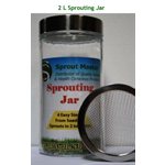 Sprout Master Glass Sprouter Jar 2L