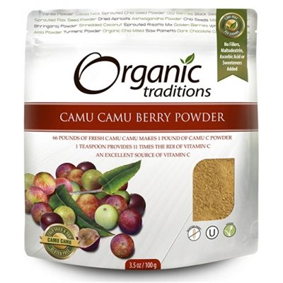 Oraganic Traditions Wild Crafted Camu Camu Powder 100gr