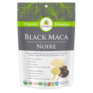 Ecoideas Ethnoscience Maca Noire biologique 454g