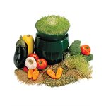 Handy Pantry Sprout Garden 3 Tray Stackable Sprouter