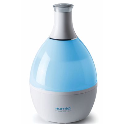Humio Humidificateur et lampe de nuit avec compartiment pour huile