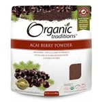 Organic Traditions Certified Organic Freeze Dried Acai Berry Powder 100gr