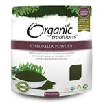 Organic Traditions Poudre de chlorelle biologique 150gr